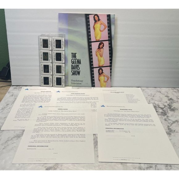 ABC TV Show Press Kit The Geena Davis Show 2000 Peter Horton Mimi Rogers - Picture 10 of 10